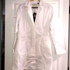 Brand new with tags white lab coat